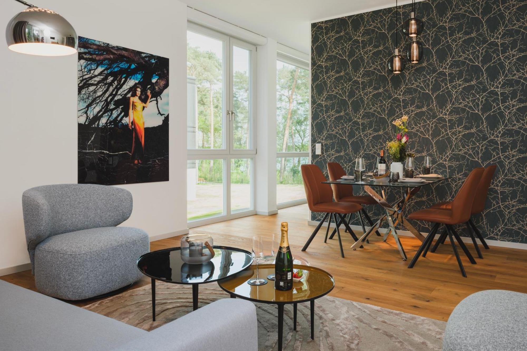 Marina Apartment Seeflair Saarow Mit Pool & Sauna Bad Saarow Exterior foto